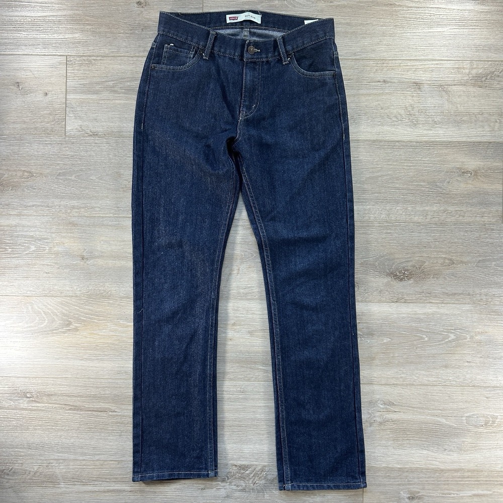 Levis 511 Slim Women's Size 20 30x20 Dark‎ Wash  Stretch Cotton Polyester Jeans
